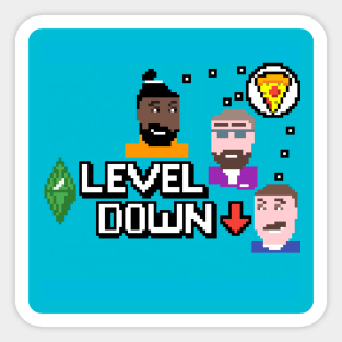 Level Down: The Sims 4 Sticker